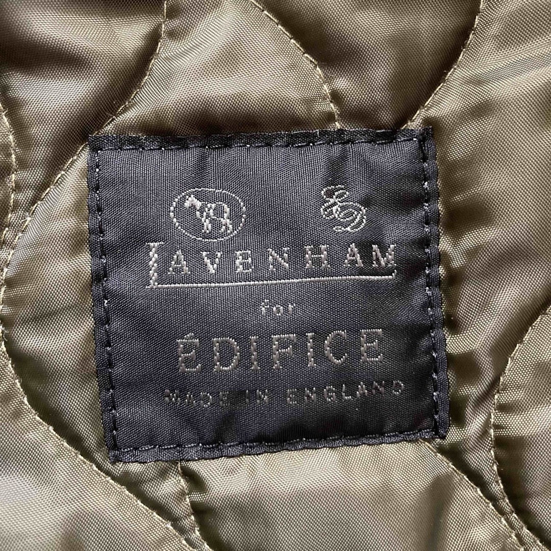 EDIFICE(エディフィス)のLAVENHAM ベスト36 Mickfield ウール　グレー　EDIFICE メンズのジャケット/アウター(ダウンベスト)の商品写真