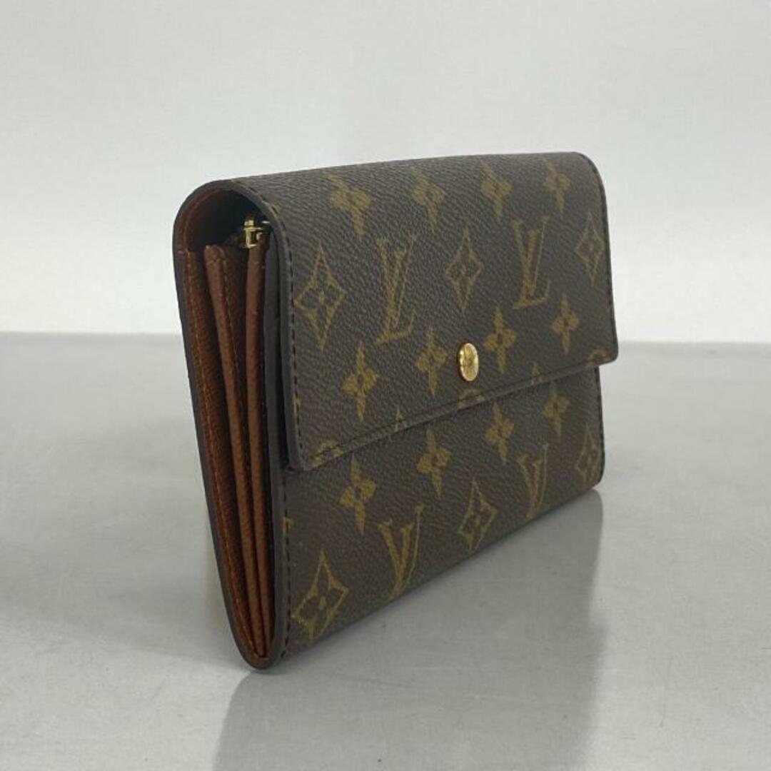 LOUIS VUITTON(ルイヴィトン)の【4hb2529】ルイヴィトン 長財布/モノグラム/ポシェットポルトモネクレディ/M61725/ブラウン【中古】メンズ/レディース/ユニセックス レディースのファッション小物(財布)の商品写真