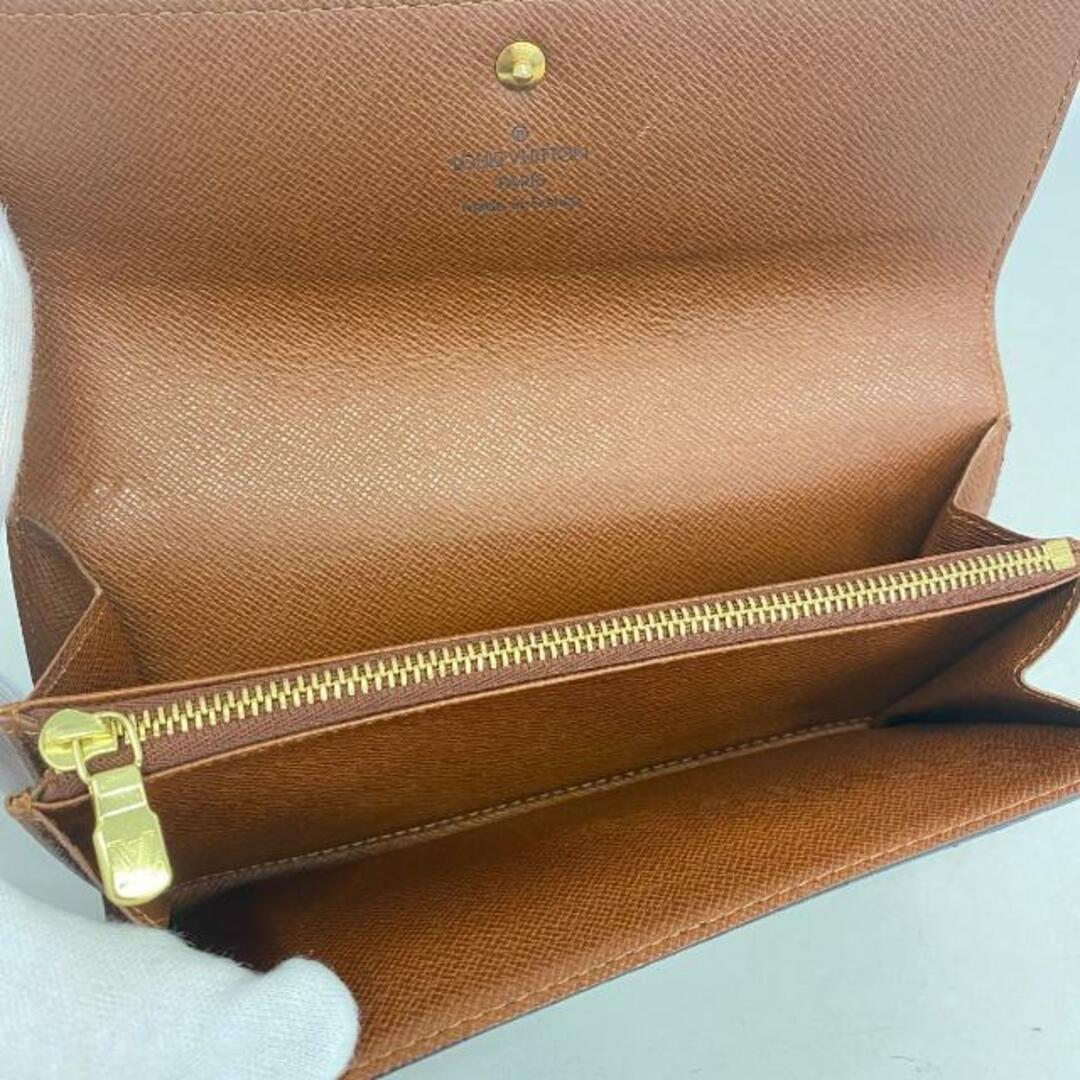 LOUIS VUITTON(ルイヴィトン)の【4hb2529】ルイヴィトン 長財布/モノグラム/ポシェットポルトモネクレディ/M61725/ブラウン【中古】メンズ/レディース/ユニセックス レディースのファッション小物(財布)の商品写真