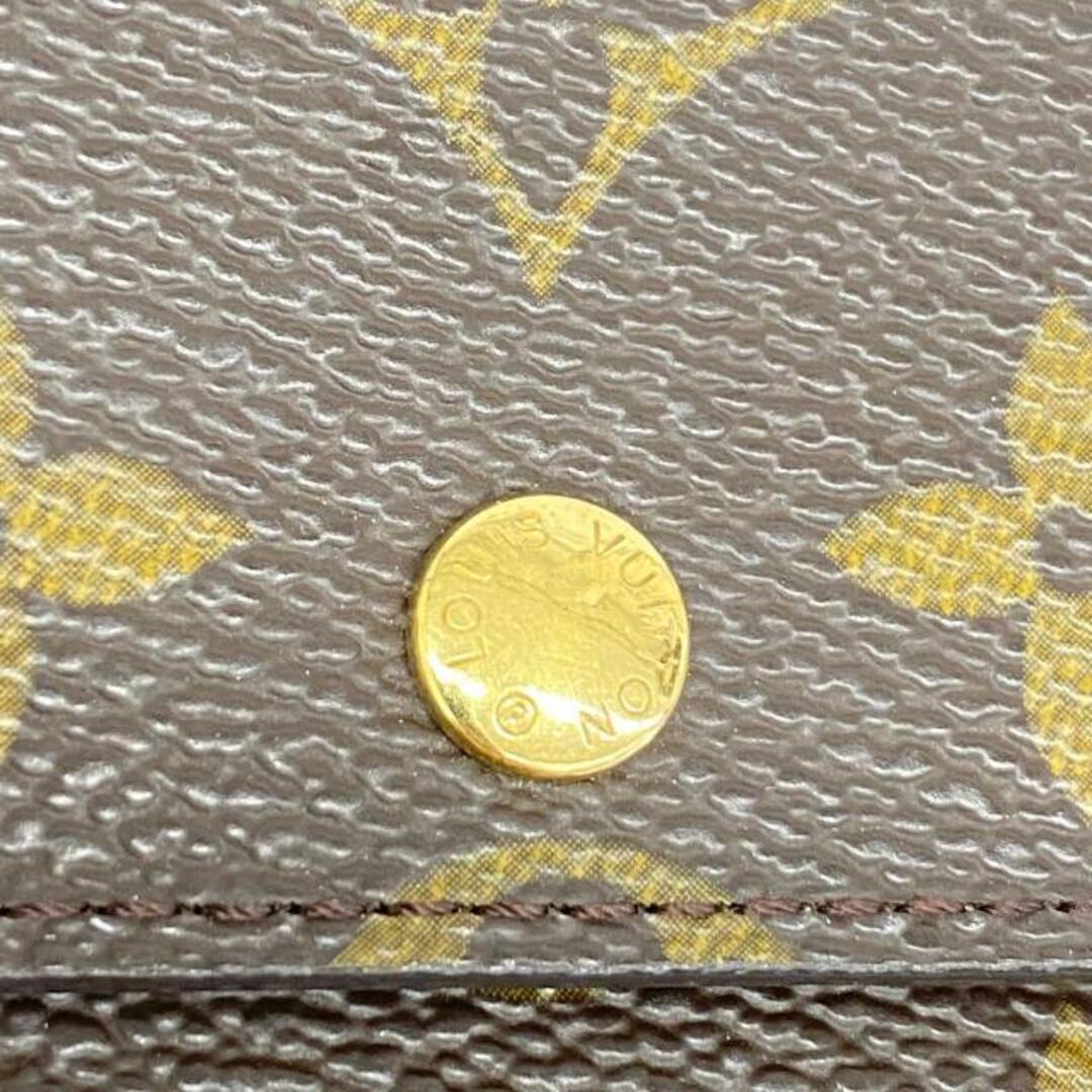 LOUIS VUITTON(ルイヴィトン)の【4hb2529】ルイヴィトン 長財布/モノグラム/ポシェットポルトモネクレディ/M61725/ブラウン【中古】メンズ/レディース/ユニセックス レディースのファッション小物(財布)の商品写真