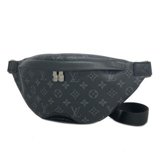 ルイヴィトン(LOUIS VUITTON)の【4hb2527】ルイヴィトン ボディバッグ/モノグラム・エクリプス/ディスカバリーバムバッグPM/M46035/ブラック/グレー【中古】メンズ(ボディーバッグ)