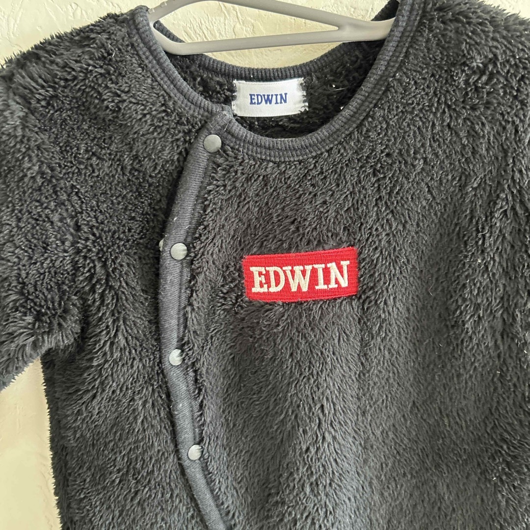 EDWIN(エドウィン)のEDWIN ベビー　ロンパース　70-80 キッズ/ベビー/マタニティのベビー服(~85cm)(カバーオール)の商品写真