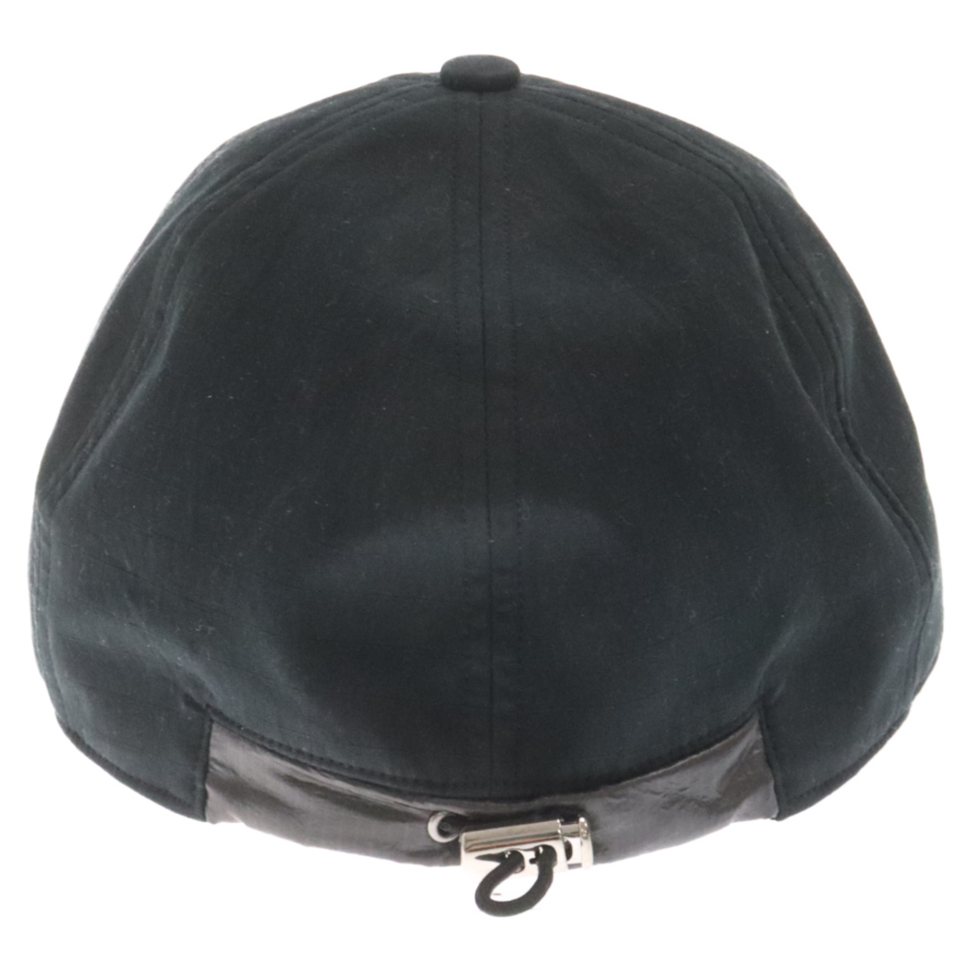 sacai(サカイ)のSacai サカイ Olmetex Rip Stop Drawstring s Cap Black オルメテックス リップストップ ドローストリング キャップ ブラック 23-0600S メンズの帽子(キャップ)の商品写真