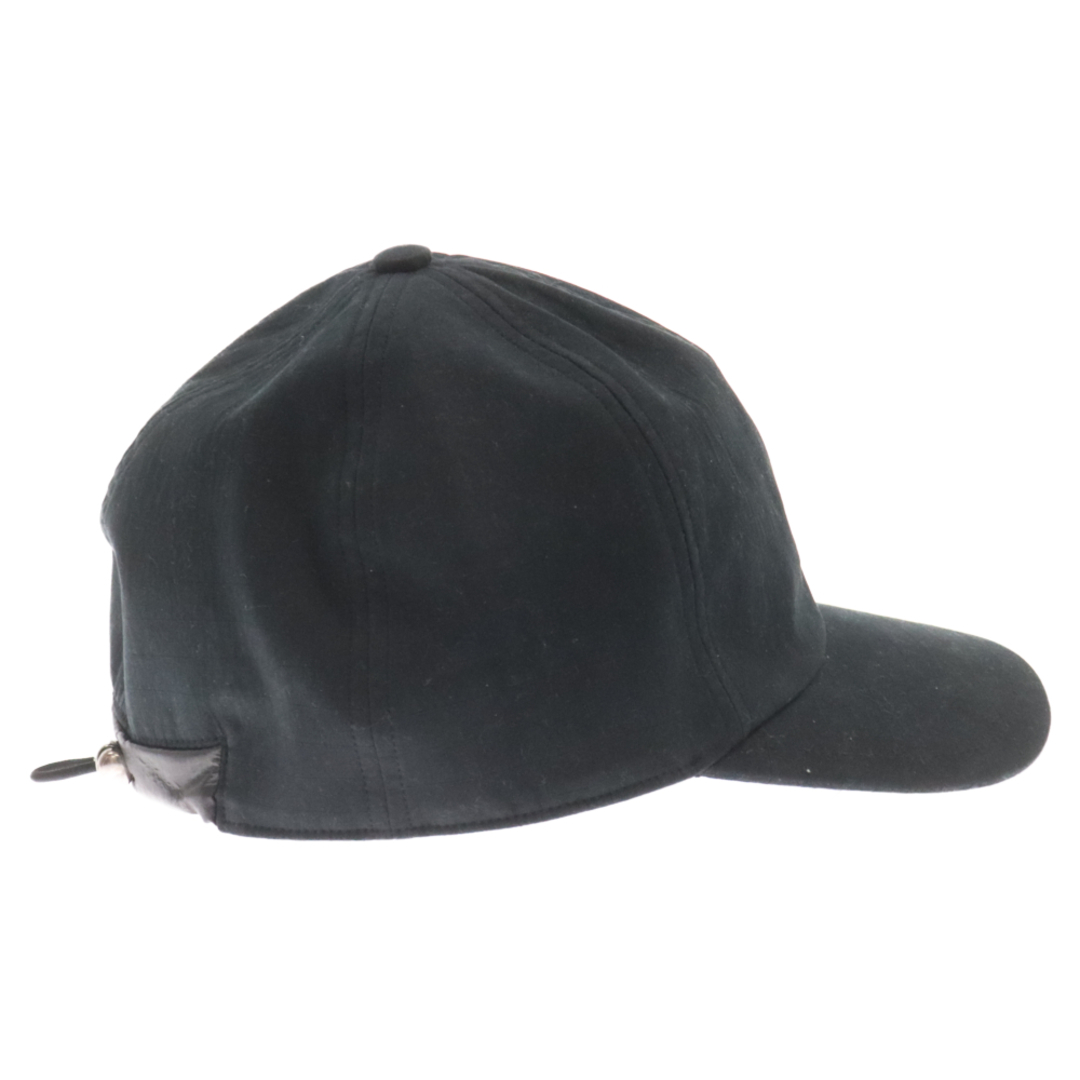 sacai(サカイ)のSacai サカイ Olmetex Rip Stop Drawstring s Cap Black オルメテックス リップストップ ドローストリング キャップ ブラック 23-0600S メンズの帽子(キャップ)の商品写真