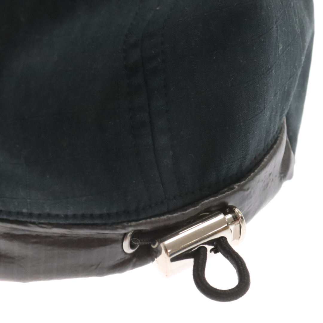 sacai(サカイ)のSacai サカイ Olmetex Rip Stop Drawstring s Cap Black オルメテックス リップストップ ドローストリング キャップ ブラック 23-0600S メンズの帽子(キャップ)の商品写真