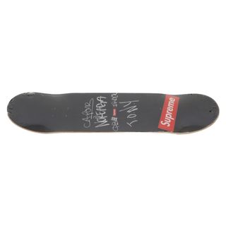 シュプリーム(Supreme)のSUPREME シュプリーム 16AW The War Report Skateboard ワーリポート スケートボード デッキ ブラック/レッド(その他)