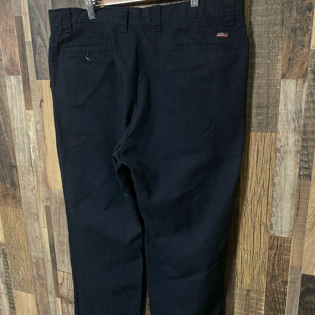 Dickies(ディッキーズ)のワーク ディッキーズ メンズ ブラック チノ 38 2XL パンツ USA古着 メンズのパンツ(ワークパンツ/カーゴパンツ)の商品写真