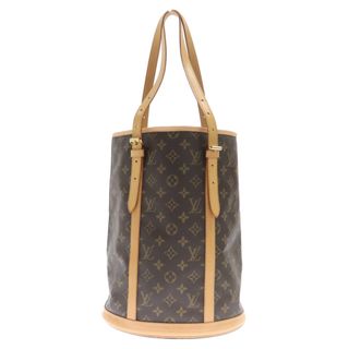 ルイヴィトン(LOUIS VUITTON)のLOUIS VUITTON ルイヴィトン モノグラム バケットGM トートバッグ ポーチ付き M42236 ブラウン(トートバッグ)