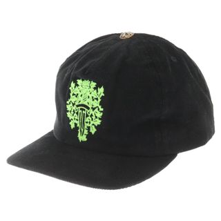 クロムハーツ(Chrome Hearts)のCHROME HEARTS クロムハーツ BASEBALL CAP VINE DAGGER ヴァインダガーベースボールキャップ ブラック/グリーン(キャップ)