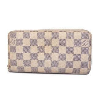 ルイヴィトン(LOUIS VUITTON)の★SALE 【4hb2490】ルイヴィトン 長財布/ダミエ・アズール/ジッピーウォレット/N60019/ホワイト【中古】メンズ/レディース/ユニセックス(財布)