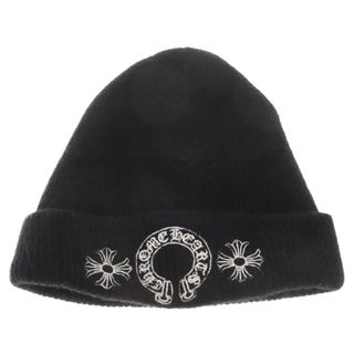 クロムハーツ(Chrome Hearts)のCHROME HEARTS クロムハーツ WOOL WATCH CAP ウールワッチキャップ CHプラスホースシュー刺繍ニットキャップ(ニット帽/ビーニー)