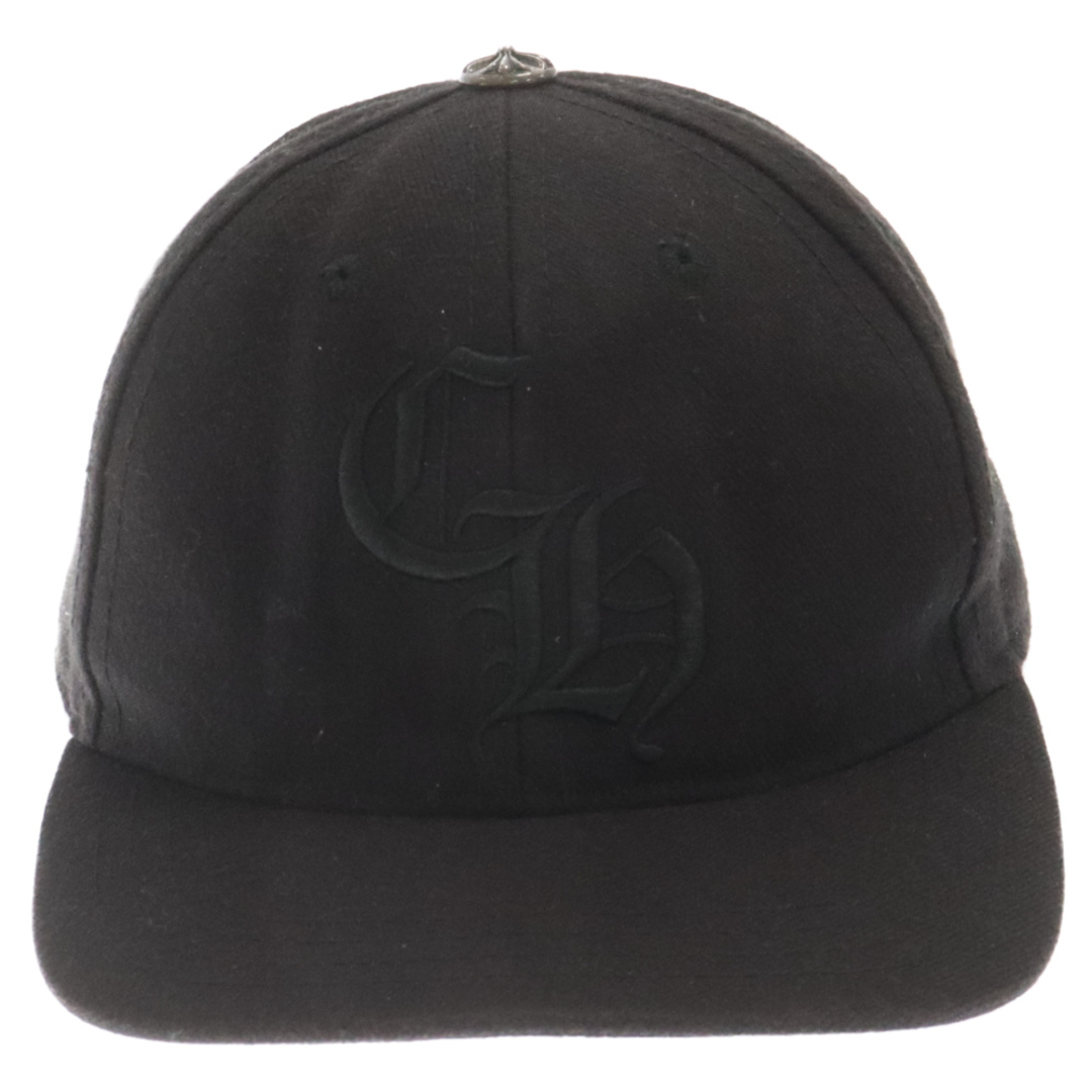 Chrome Hearts(クロムハーツ)のCHROME HEARTS クロムハーツ CH LOGO BASEBALLCAP ロゴ刺繍 ベースボールキャップ ブラック メンズの帽子(キャップ)の商品写真