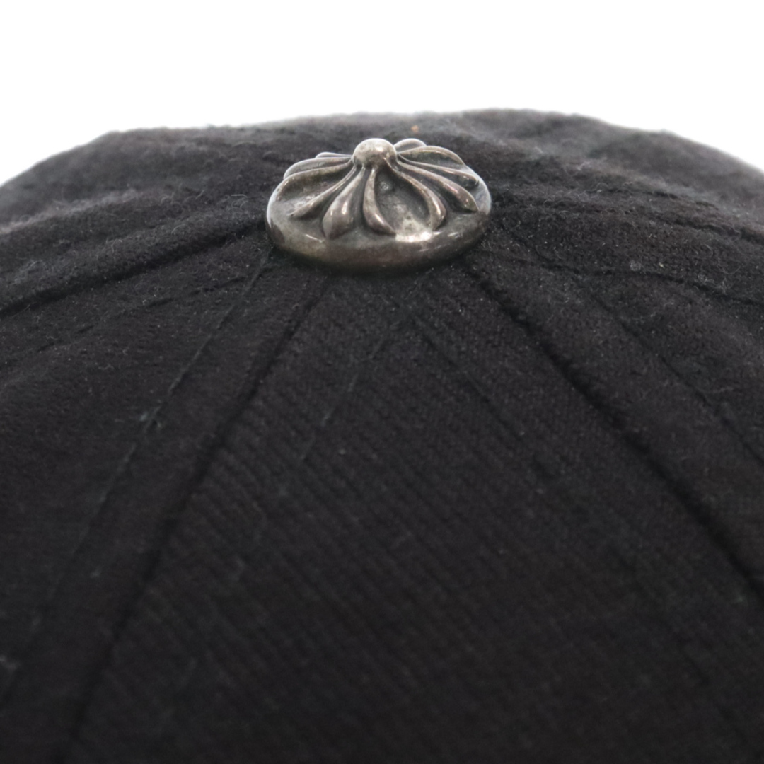 Chrome Hearts(クロムハーツ)のCHROME HEARTS クロムハーツ CH LOGO BASEBALLCAP ロゴ刺繍 ベースボールキャップ ブラック メンズの帽子(キャップ)の商品写真