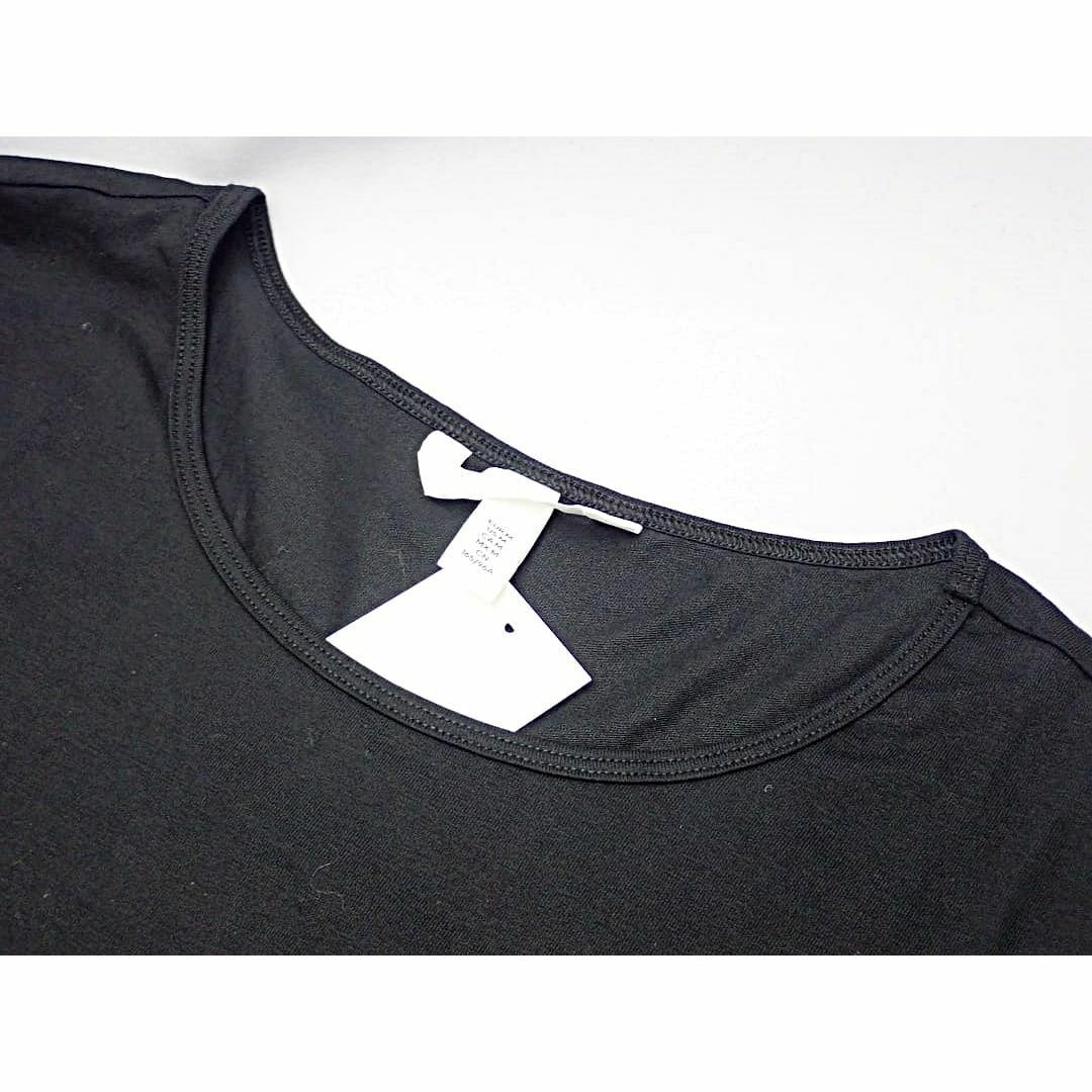 H&M(エイチアンドエム)のH&M 長袖 Tシャツ コットン ジャージー レディースM（EUR） ブラック 0768931 未使用品 【送料無料】 A-8465【質屋出品】 レディースのトップス(Tシャツ(長袖/七分))の商品写真