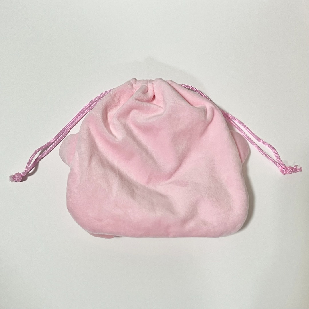 星のカービィ カービィ 巾着袋 巾着 ふわふわ もこもこ ピンク 人気 0415 エンタメ/ホビーのおもちゃ/ぬいぐるみ(キャラクターグッズ)の商品写真