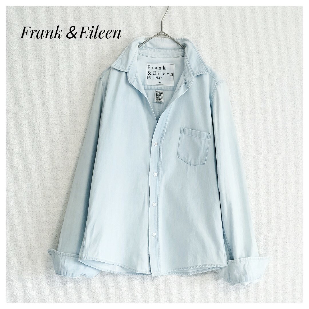 Frank&Eileen(フランクアンドアイリーン)のフランクアンドアイリーン  スキッパー デニムシャツ S〜M レディースのトップス(シャツ/ブラウス(長袖/七分))の商品写真