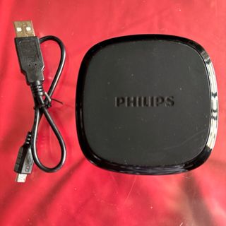 フィリップス(PHILIPS)のPHILIPS フィリップス　Qiワイヤレス充電器「DLP9062」(バッテリー/充電器)