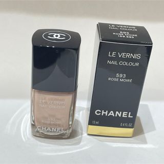 CHANEL - CHANEL♦︎シャネル ヴェルニ 593 ローズ モワレ ネイルエナメル