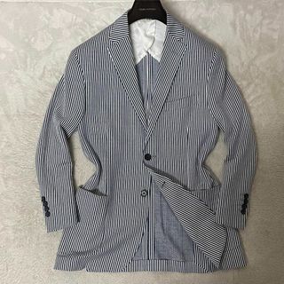 ブルックスブラザース(Brooks Brothers)のブルックスブラザーズ「ミラノ」伊生地 ヒッコリージャージージャケット 38 美品(テーラードジャケット)