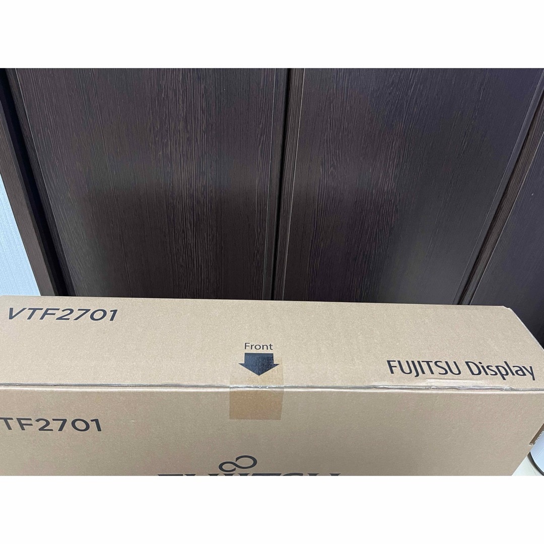 ずっと気になってた 富士通 - 【保証書付 新品未開封】富士通 27インチ 液晶ワイド ディスプレイ・モニター本体