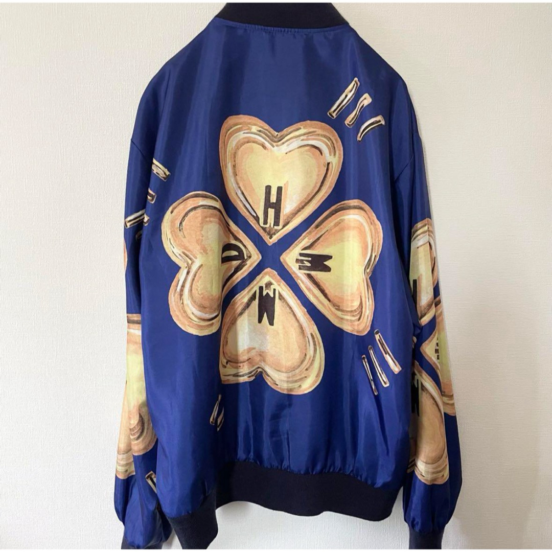 HUMAN MADE(ヒューマンメイド)のHUMAN MADE HEART BOMBER JACKET メンズのジャケット/アウター(ブルゾン)の商品写真