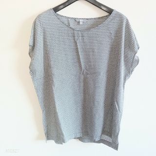 ユニクロ(UNIQLO)のユニクロ　レディース　トップス　Мサイズ(シャツ/ブラウス(半袖/袖なし))