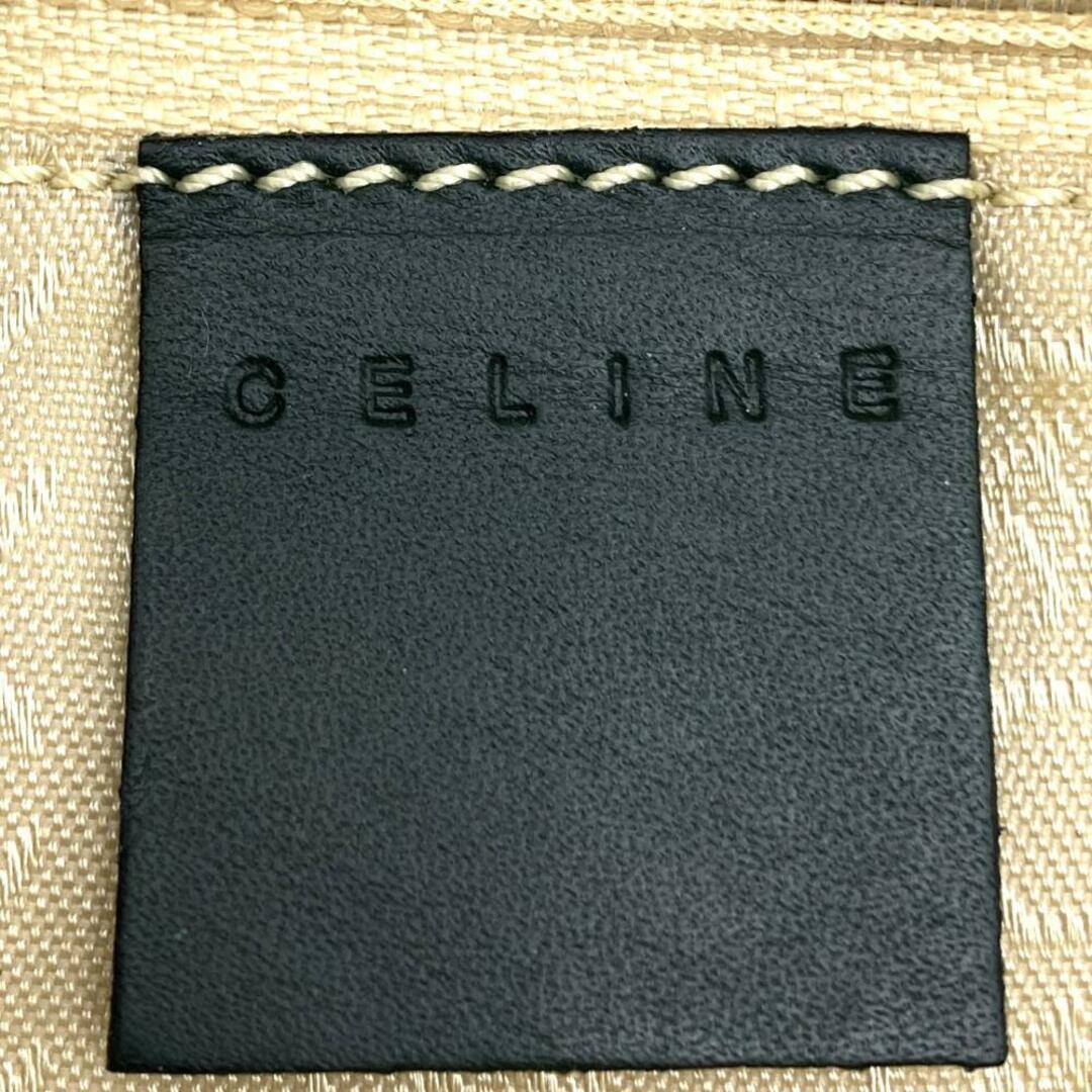 celine(セリーヌ)のセリーヌ ショルダーバッグ 斜め掛け Cマカダム グリーン キャンバス レザー レディース MC00/2 CELINE【中古】 レディースのバッグ(ショルダーバッグ)の商品写真