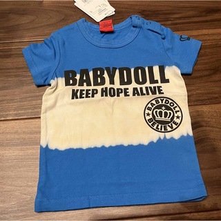 ベビードール(BABYDOLL)のBABYDOLL タイダイ柄風Tシャツ(90cm)(Tシャツ/カットソー)