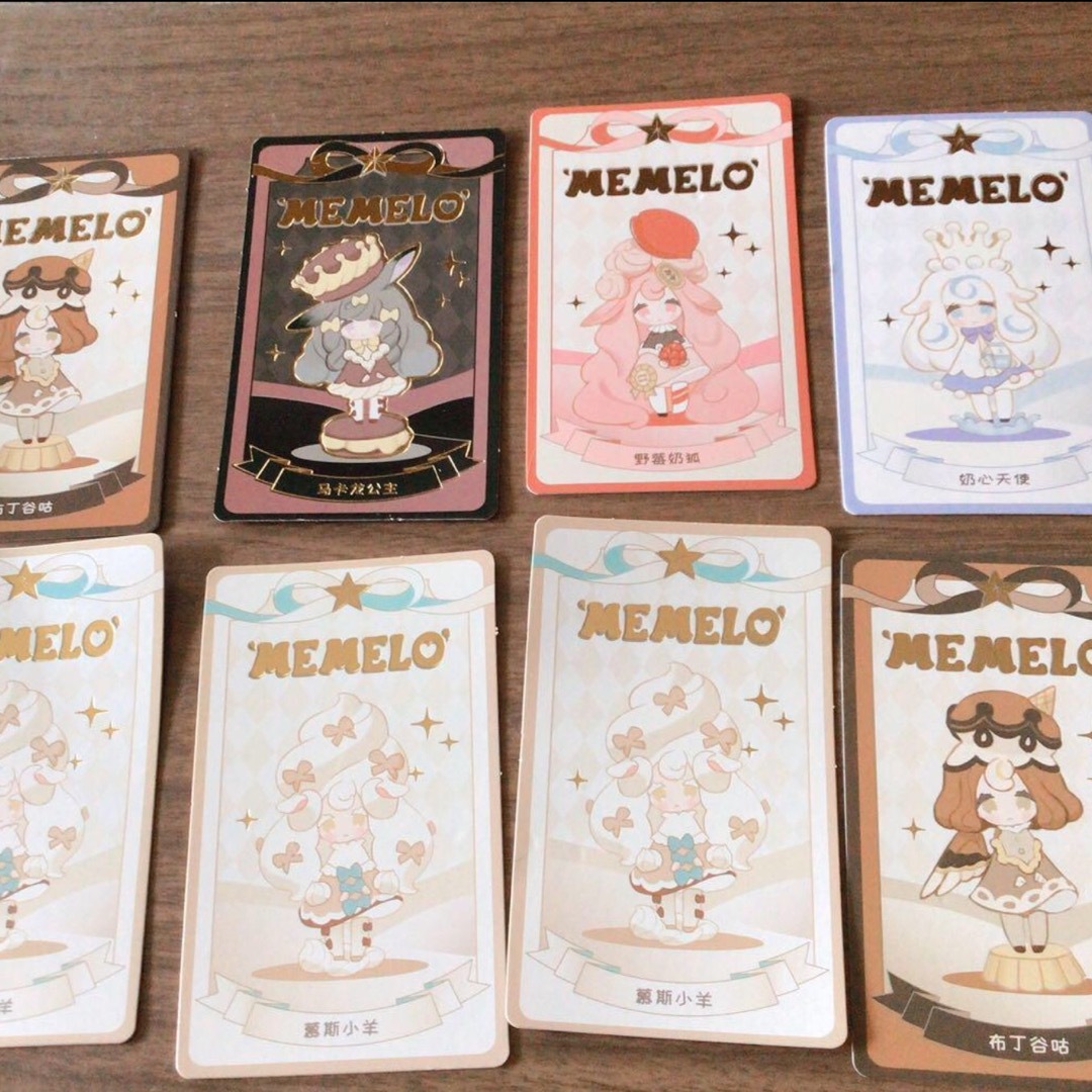 メメロ　8体　フィギュア　新品　memelo エンタメ/ホビーのフィギュア(アニメ/ゲーム)の商品写真