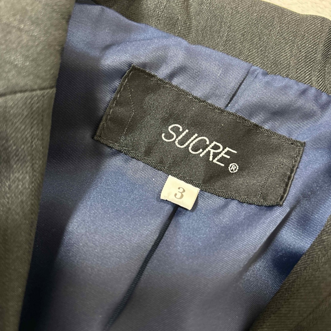 SUCRE シュクル レディース スーツセットアップ 3点セット XXSサイズ SUCRE シュクル レディース スーツセットアップ 3点セット XXSサイズ