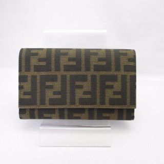 フェンディ(FENDI)の【正規品・鑑定済】フェンディ　FENDI　ズッカ　美品　財布　レディース　(財布)