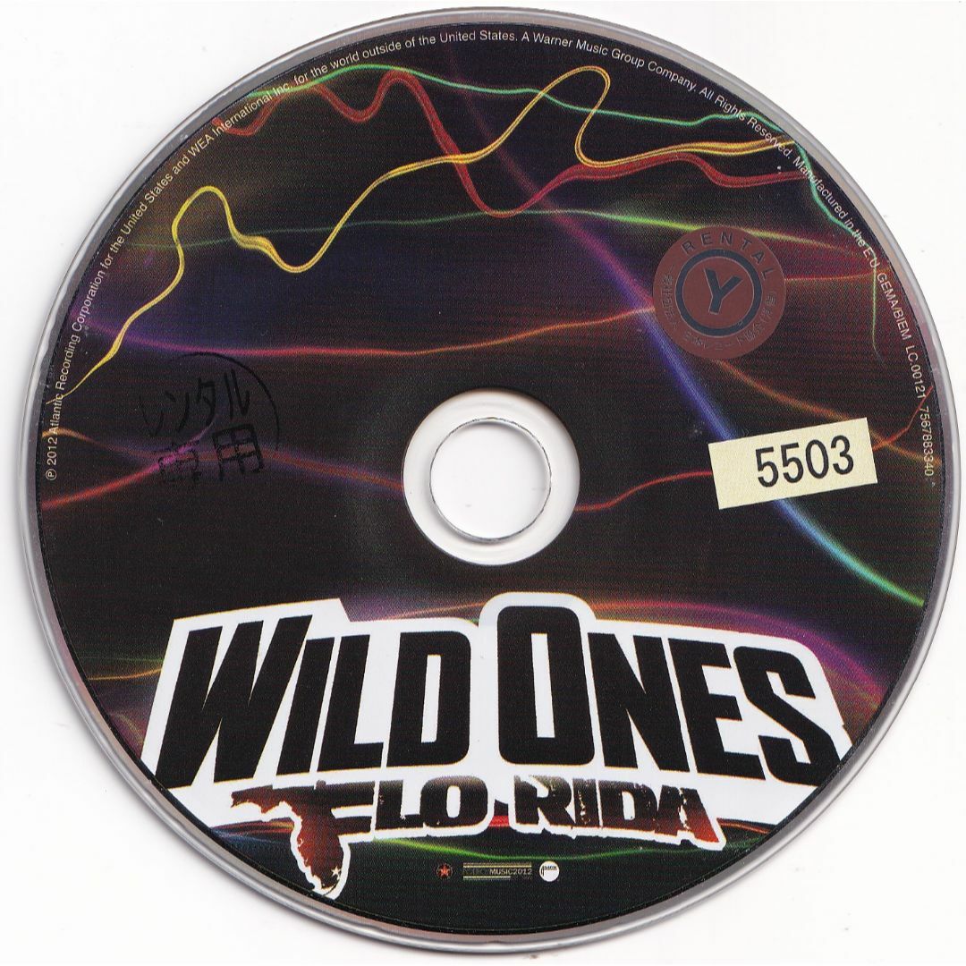 W12550　Wild Ones　フロー・ライダー　中古CD  エンタメ/ホビーのCD(ヒップホップ/ラップ)の商品写真