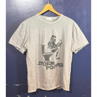 ストームトルーパー　半袖　Tシャツ　スターウォーズ　パロディ　グレー(Tシャツ/カットソー(半袖/袖なし))