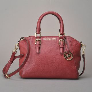 マイケルコース(Michael Kors)の未使用に近い◇マイケルコース 2WAYバッグ ハンドバッグ ショルダー 紅赤(ハンドバッグ)