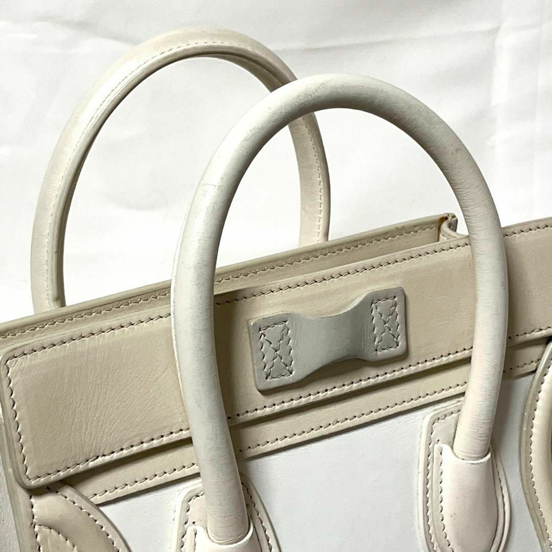 celine(セリーヌ)のCELINE セリーヌ ラゲージ ナノショッパー バッグ 良品 販売証明付き レディースのバッグ(ショルダーバッグ)の商品写真