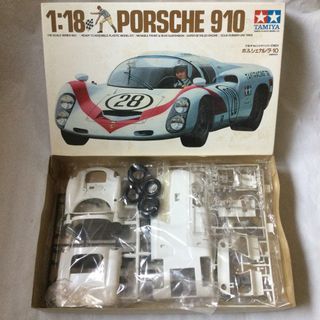 PORSCHE 910 1/18 タミヤ 未組立キット　ポルシェ カレラ10(模型/プラモデル)