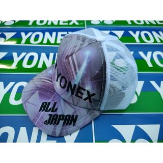 ヨネックス(YONEX)のYONEX'24年カタログ未掲載限定ALL JAPANメッシュキャップ(UNI)(その他)