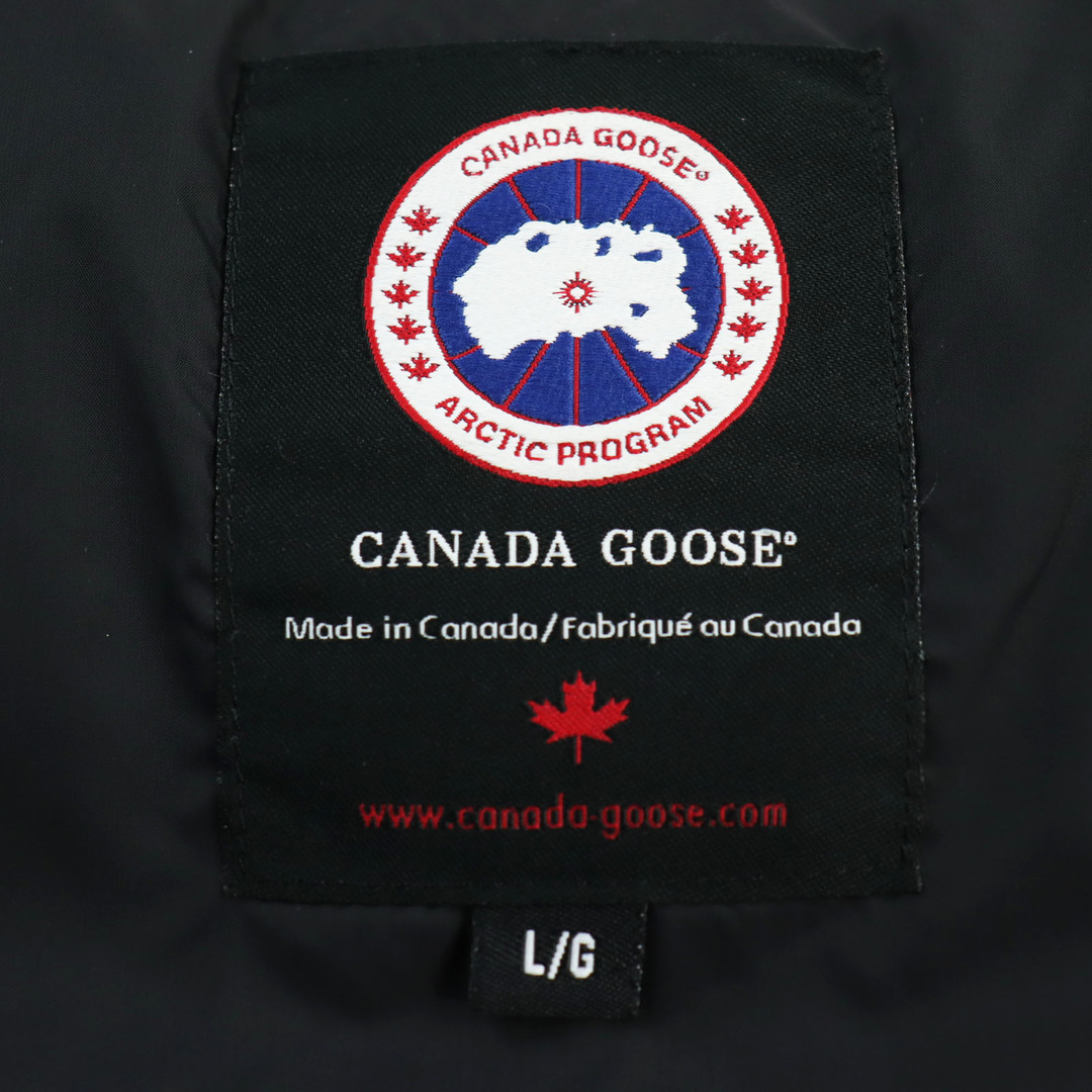 CANADA GOOSE(カナダグース)の美品●CANADA GOOSE カナダグース 3434JM MONTREAL モントリオール ダウンベスト ベージュ L カナダ製 正規品 メンズおすすめ◎ メンズのジャケット/アウター(ダウンベスト)の商品写真