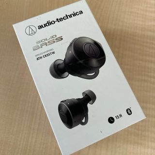 オーディオテクニカ(audio-technica)のaudio-technica フルワイヤレスイヤホン ATH-CKS5TW BK(ヘッドフォン/イヤフォン)