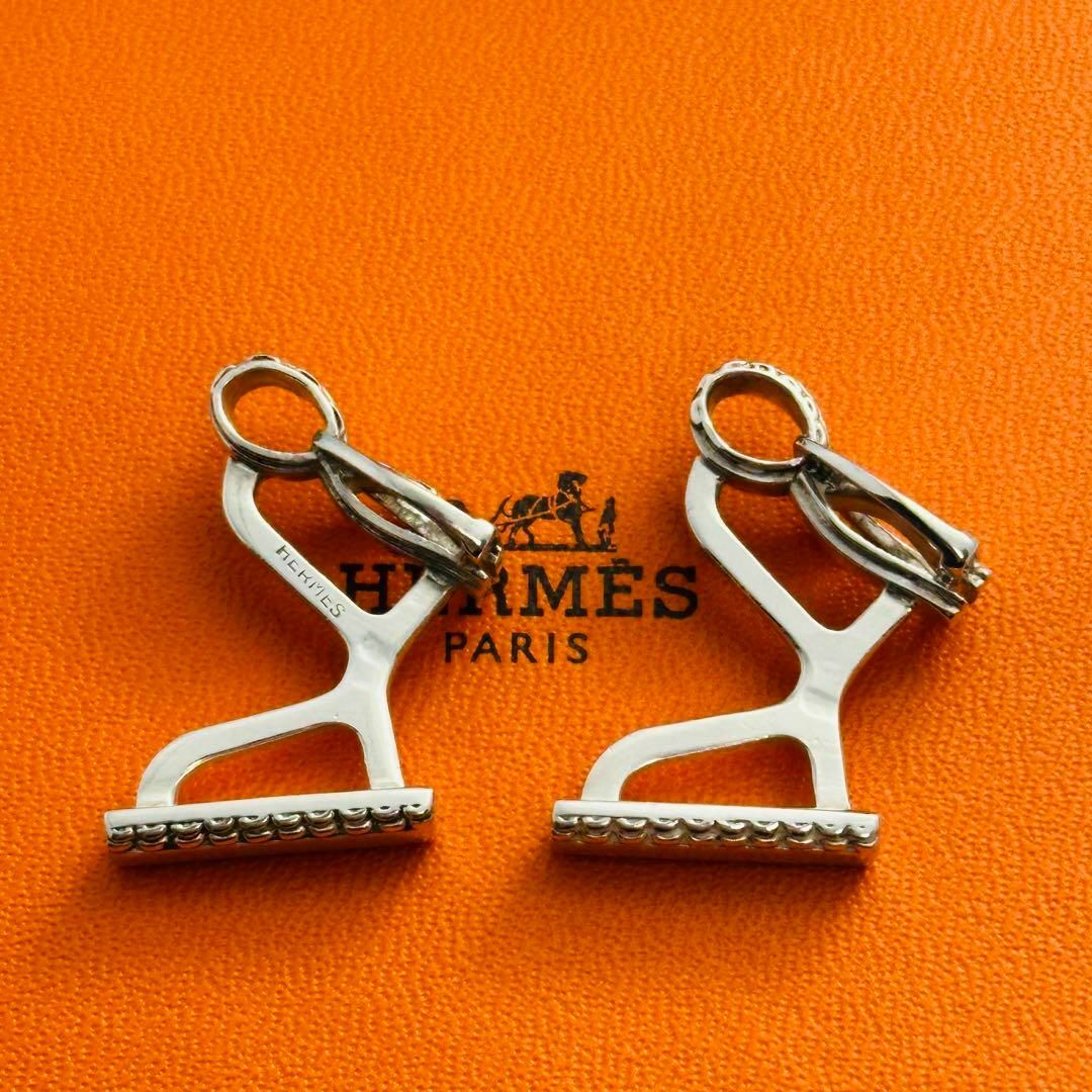 Hermes(エルメス)のエルメス　HERMES カフス　ボタン　カフリンクス　ベルトモチーフ メンズのファッション小物(カフリンクス)の商品写真