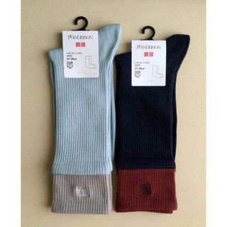 UNIQLO - 【新品・未使用】ユニクロ JWA レイヤードソックス 27-29cm 2足組