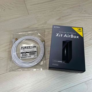 ピクセラ(PIXELA)のXit ワイヤレス テレビチューナー XIT-AIR120CW&ケーブルセット(PCパーツ)