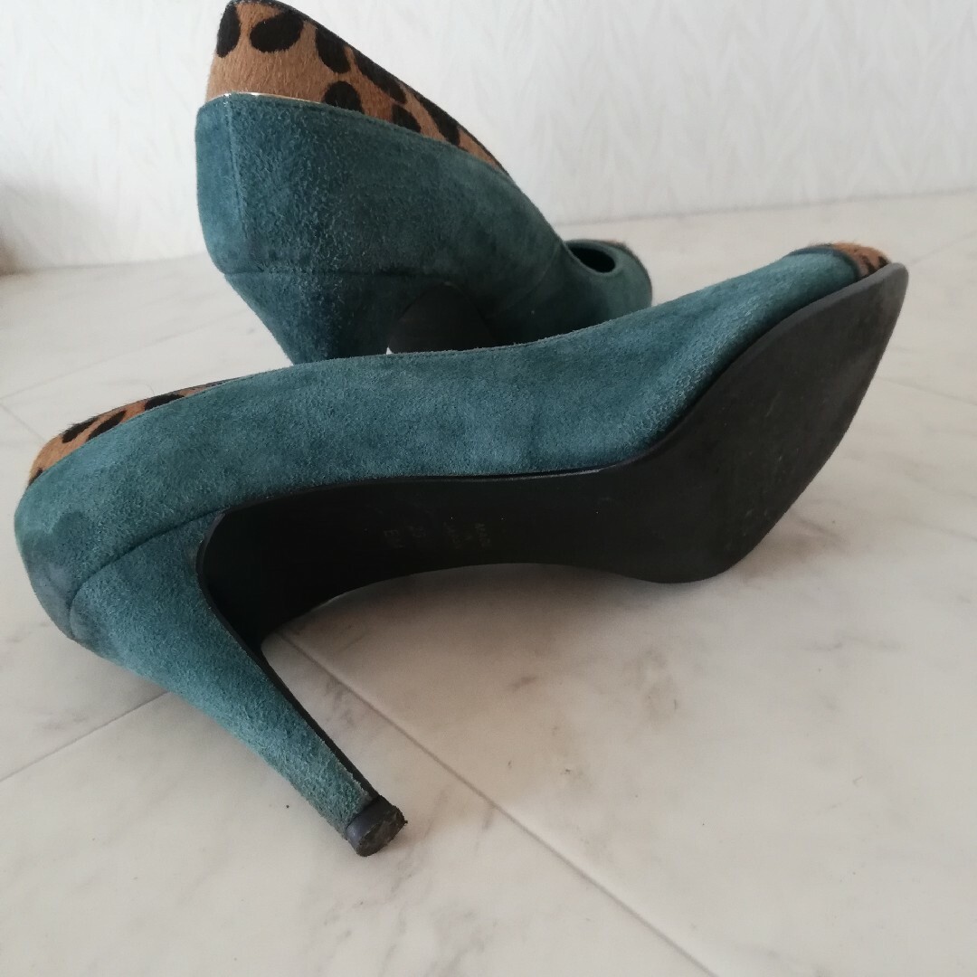 DIANA(ダイアナ)のDIANA ダイアナ 本革 スエード ハラコ パンプス 23cm レディースの靴/シューズ(ハイヒール/パンプス)の商品写真