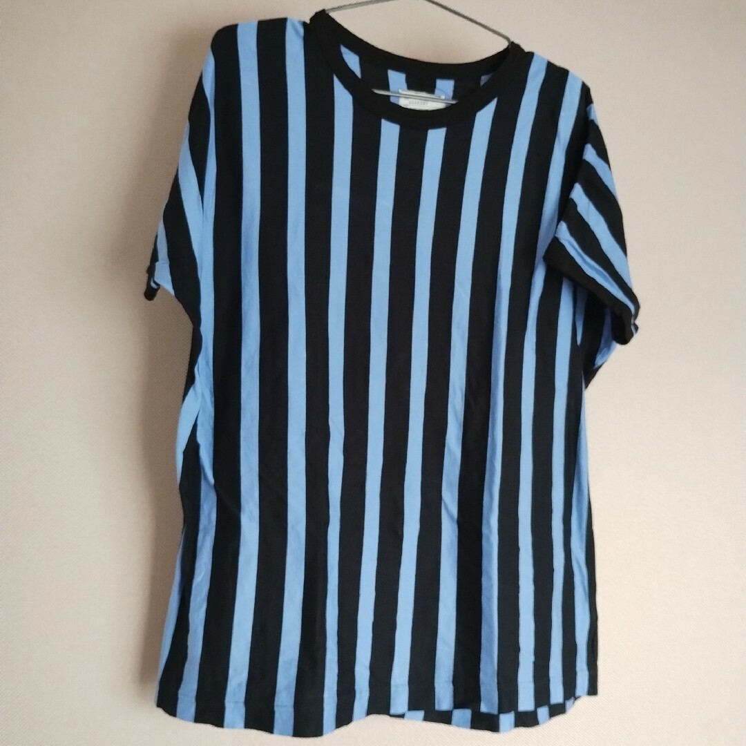 SHAREEF(シャリーフ)のSHAREEF ストライプ ドルマンTシャツ　サイズ1 レディースのトップス(Tシャツ(半袖/袖なし))の商品写真