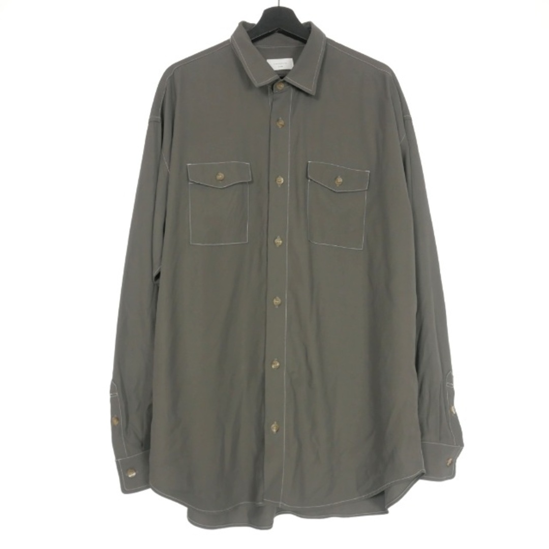 UNDECORATED MAN Viscose Twill L/S Shirt  メンズのトップス(シャツ)の商品写真