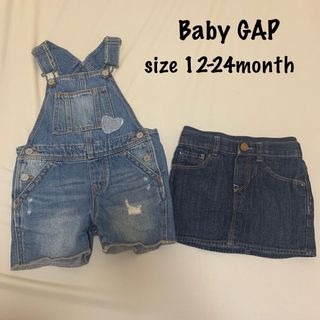 babyGAP - Baby Gap  サロペット　スカート　18-24