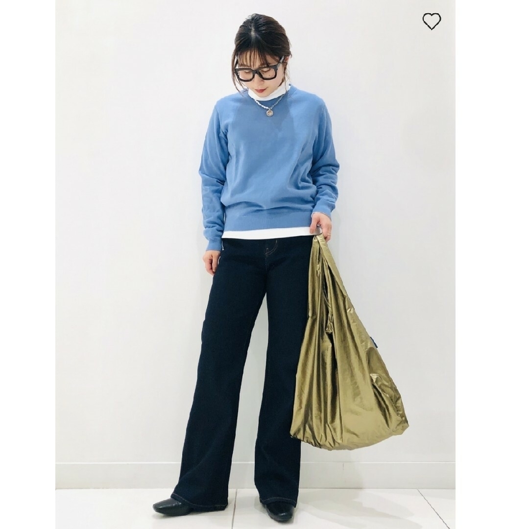 UNIQLO - UNIQLOウォッシャブルコットンクルーネックセーター UNIQLO - UNIQLOウォッシャブルコットンクルーネックセーター
