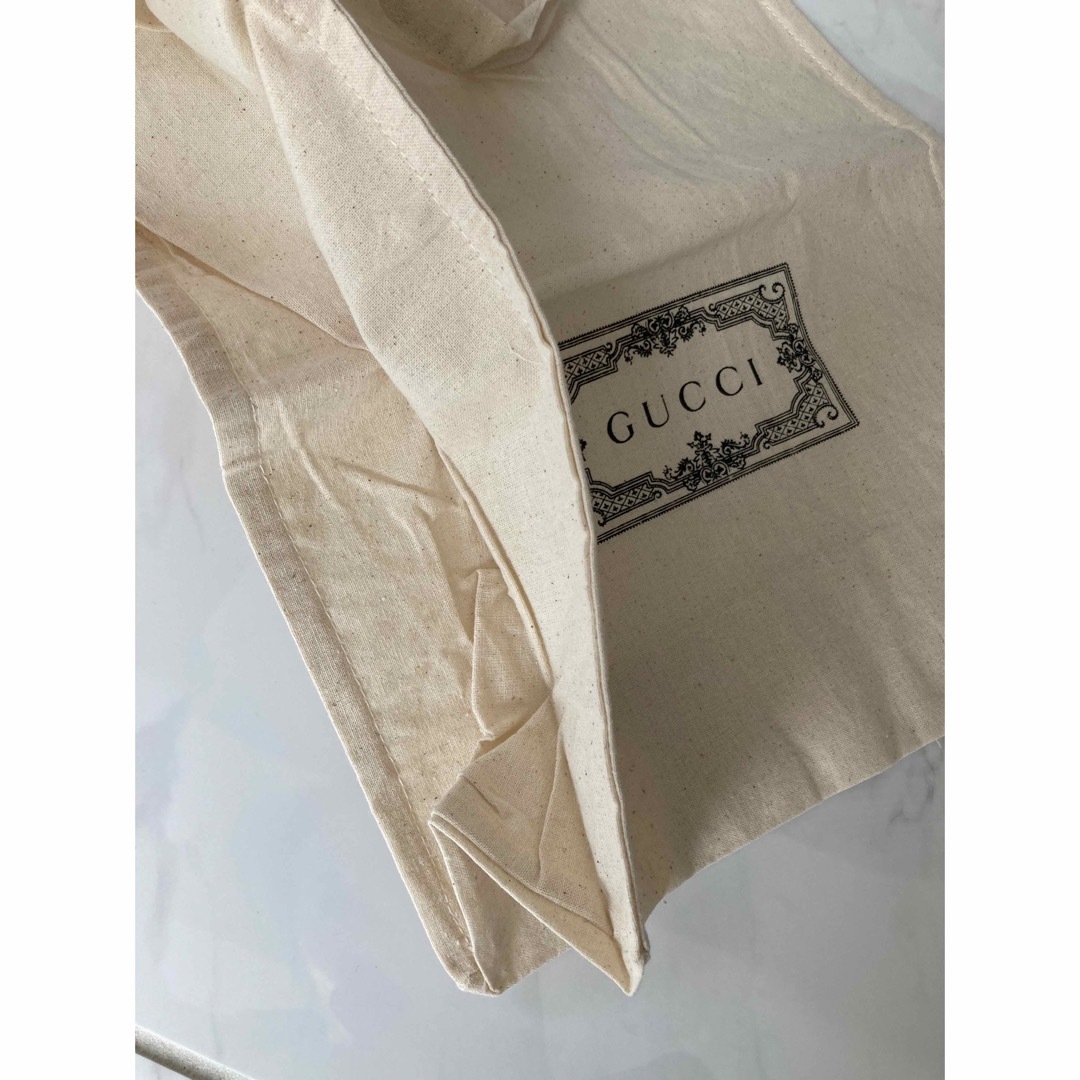 Gucci(グッチ)のGUCCI グッチ　ノベルティバッグ　コットンバッグ レディースのバッグ(エコバッグ)の商品写真