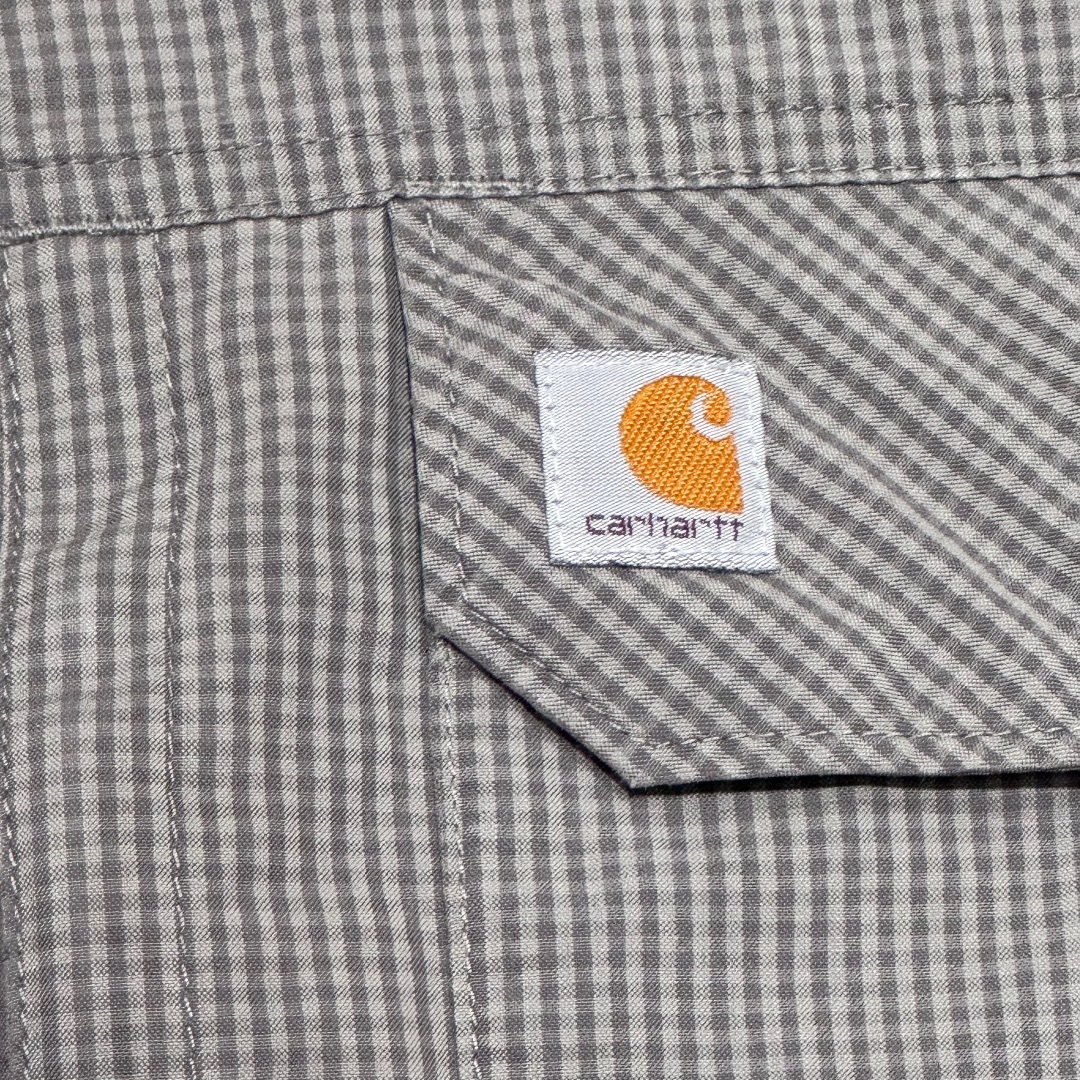 carhartt(カーハート)の古着　Carhartt 半袖シャツ メンズのトップス(Tシャツ/カットソー(半袖/袖なし))の商品写真