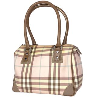 バーバリー(BURBERRY)のバーバリー チェック柄 ハンドバッグ レディース 【中古】(ハンドバッグ)